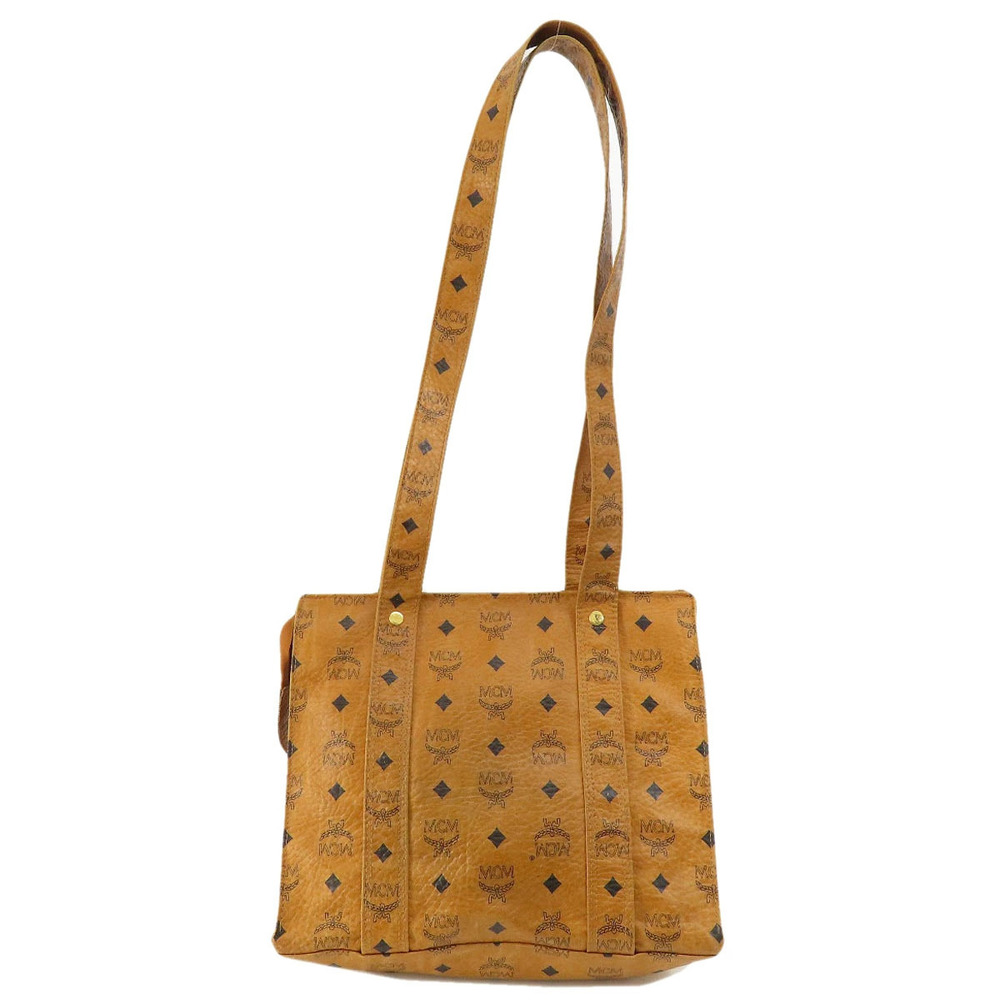 Mcm Leather Bag Shoulder Black